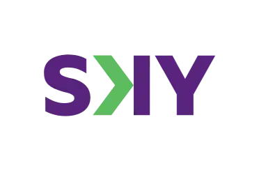 Logo de la aerolínea SKY, cliente de Buk.
